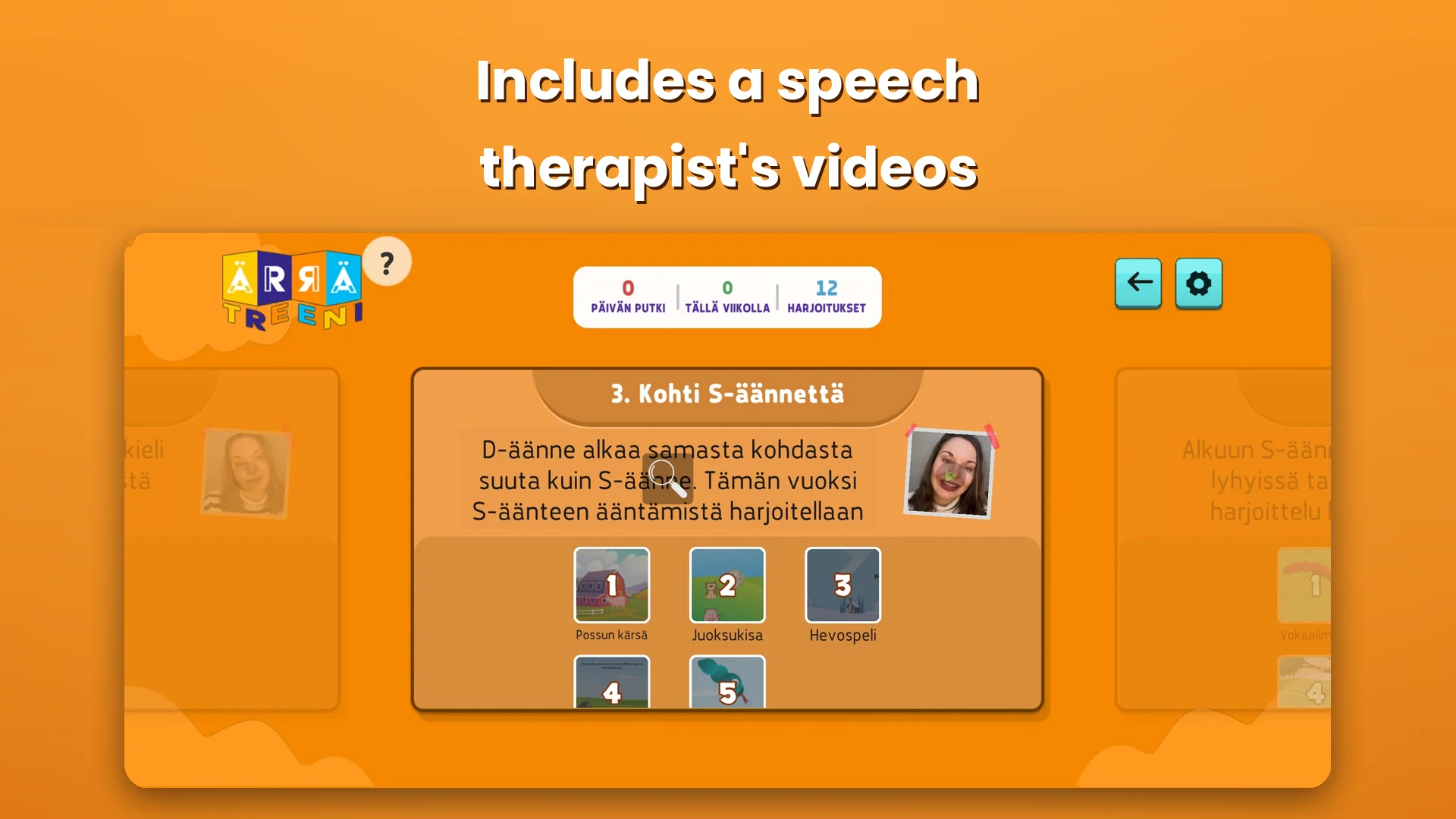 ÄssäTreeni screenshot